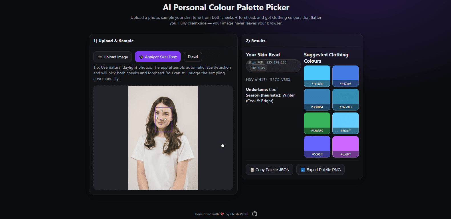 AI Color Palette Picker